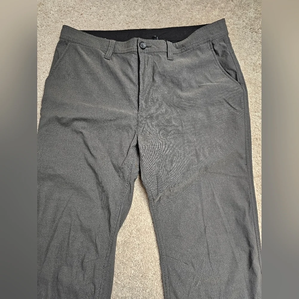 Prana Stretch Slim Fit Alameda Performance Hiking Outdoor Pants Nylon Mens 38x30